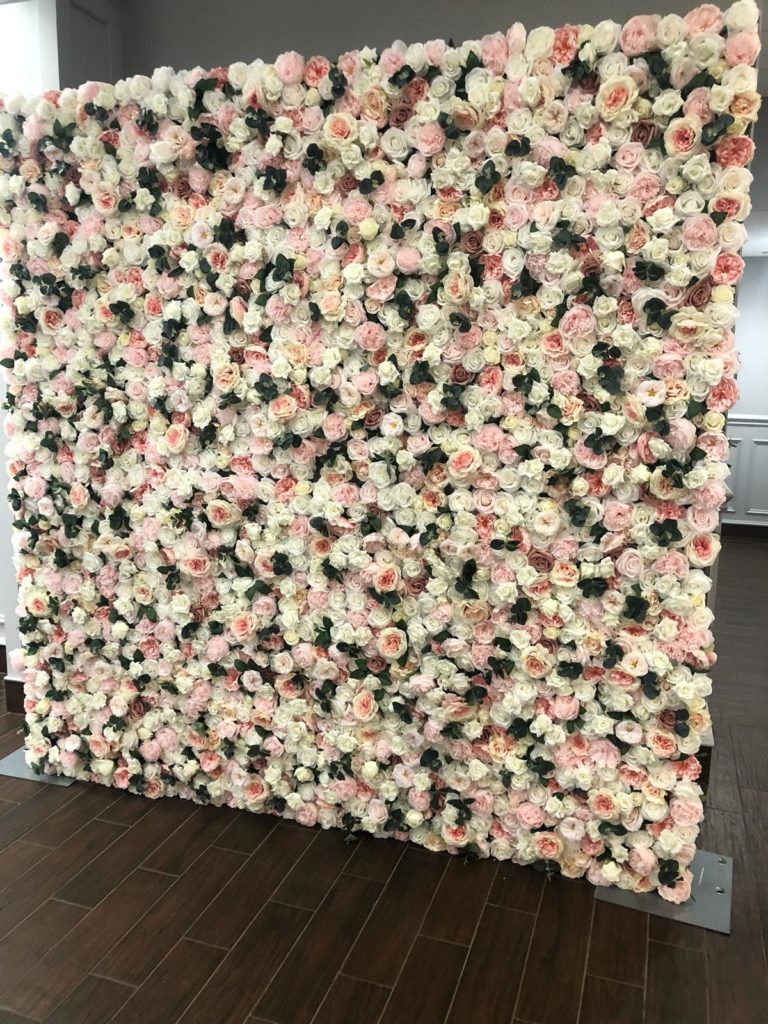 Flower wall Rental in Toronto
