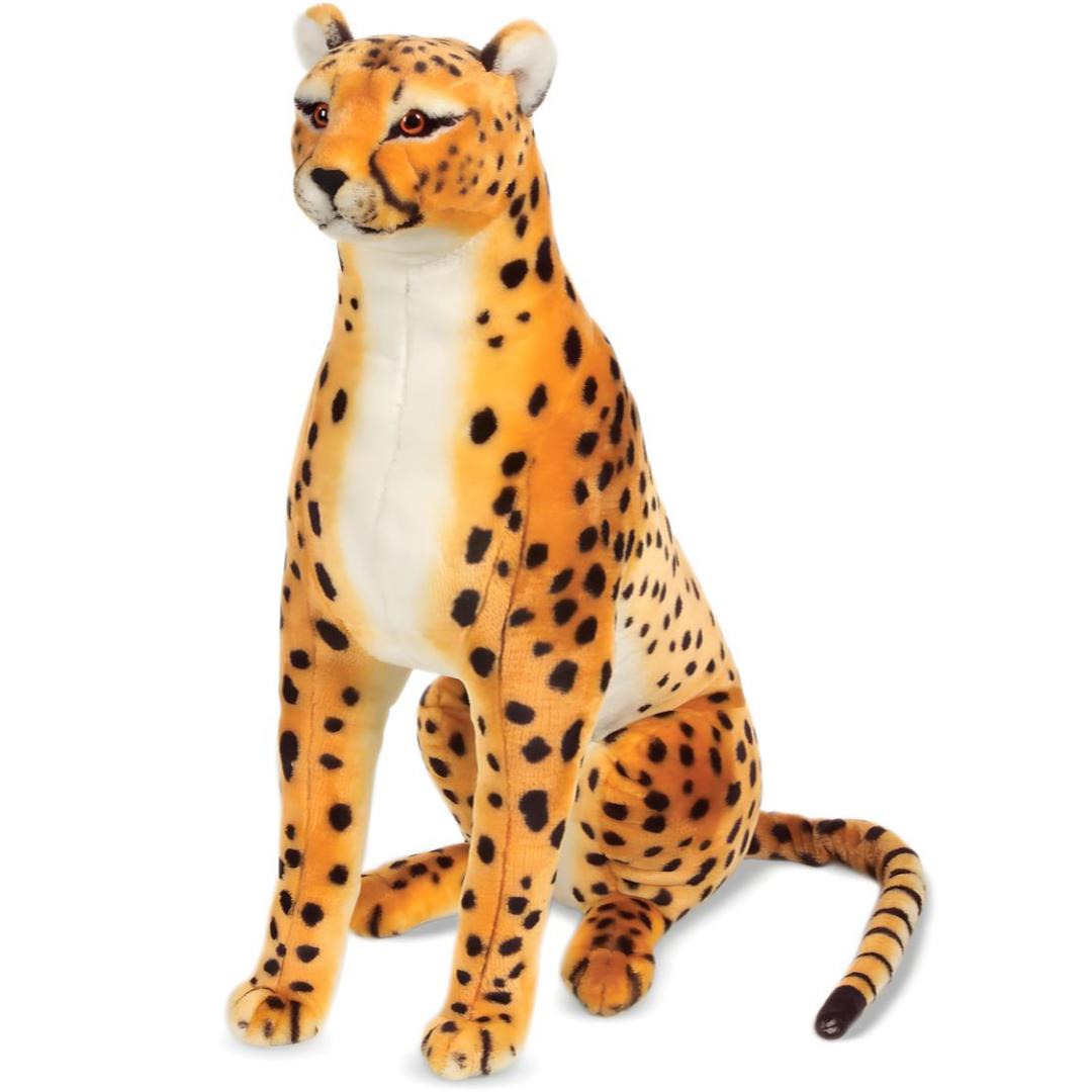 Lifelike Cheetah Stuffed Toy