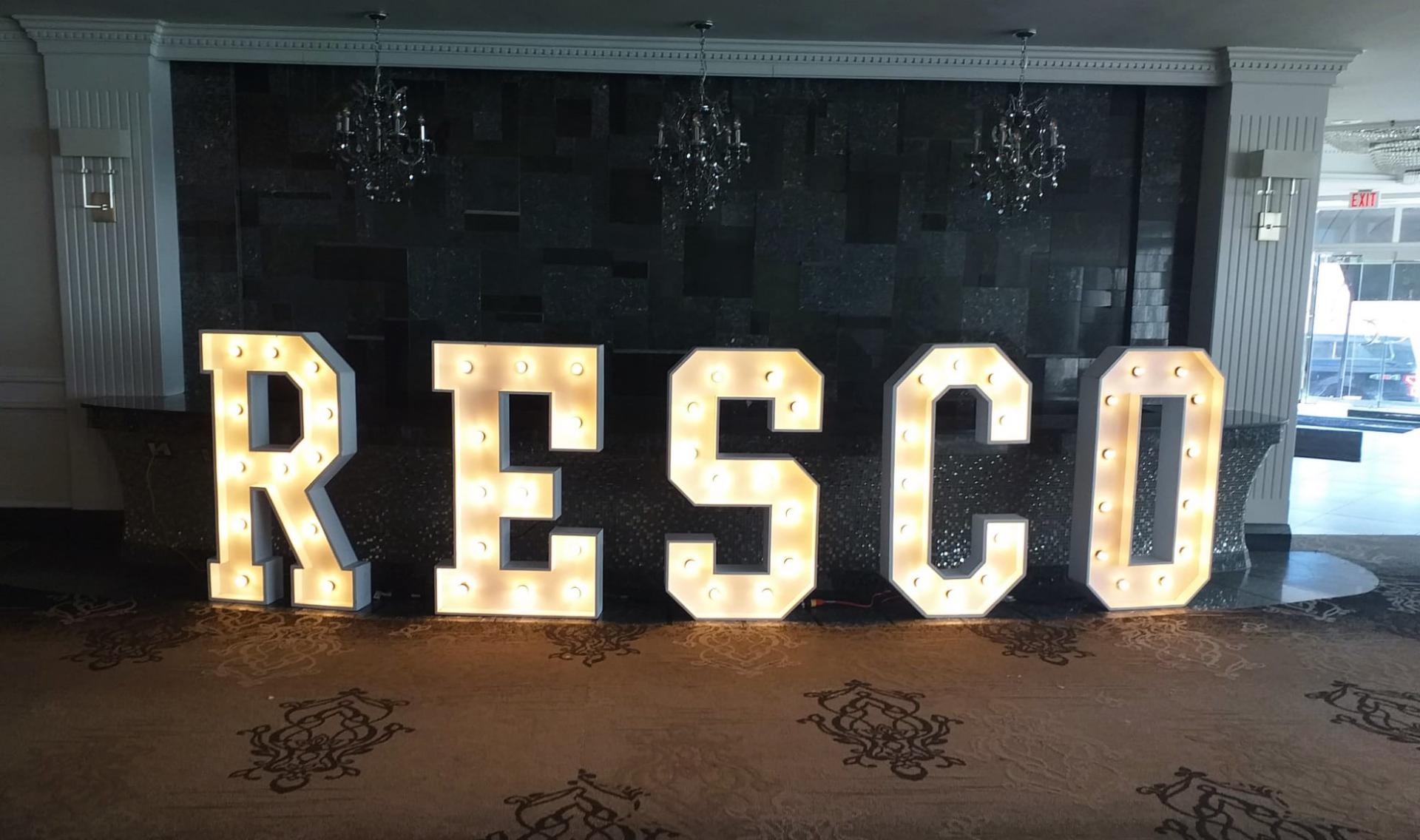 Corporate North York Marquee Letters Rental