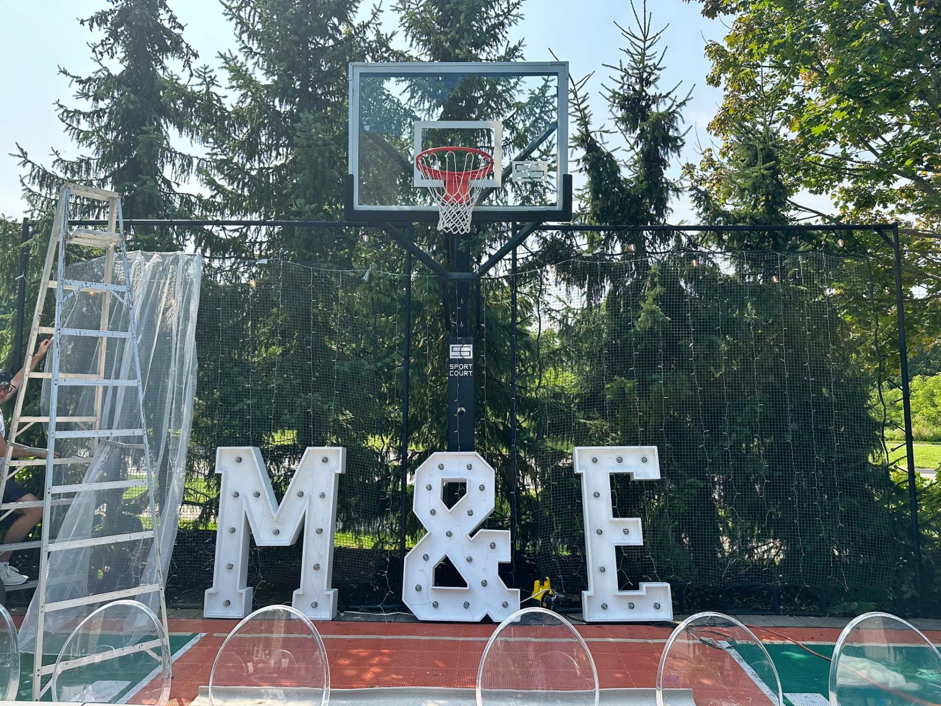 Wedding Bracebridge Giant Letters Rental